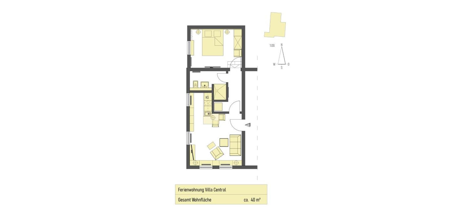 Ferienwohnung Villa Central - Luettje Nuest Borkum Zewnętrze zdjęcie
